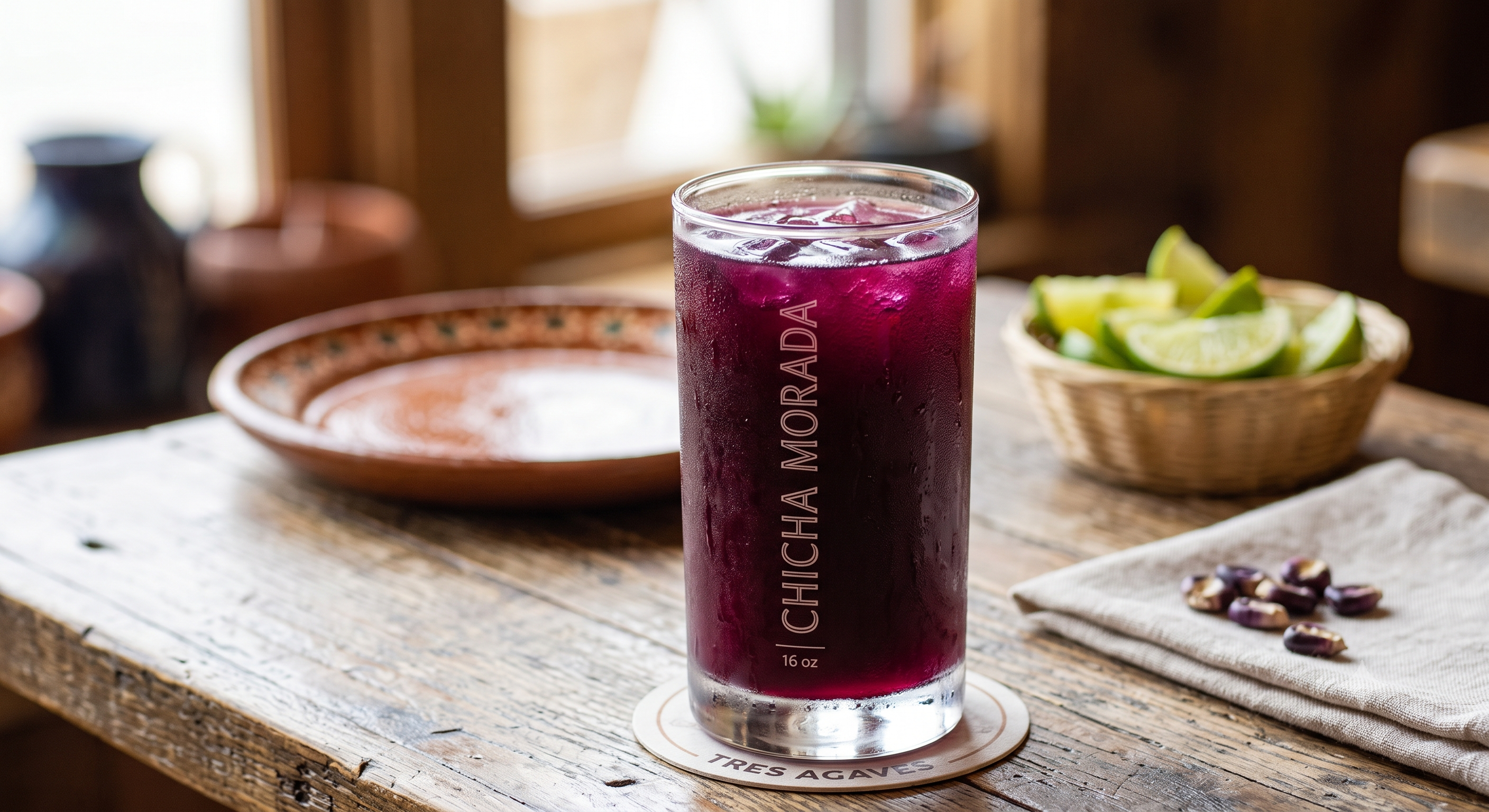 Chicha Morada Glass