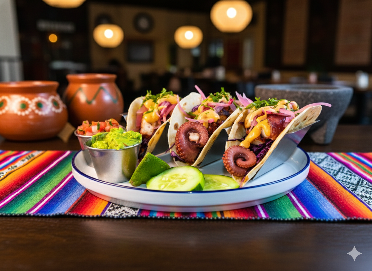 Tacos de Pulpo