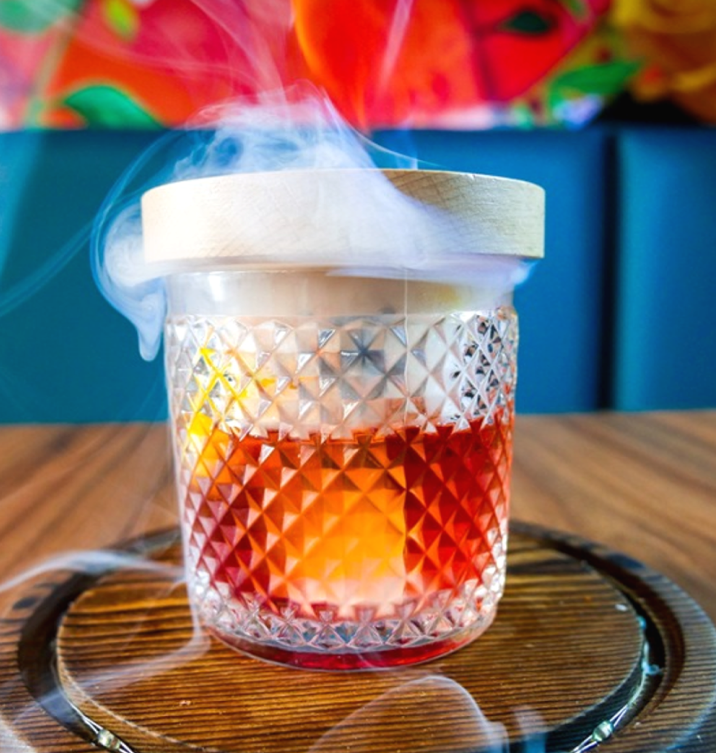 Smoked Old Fashioned